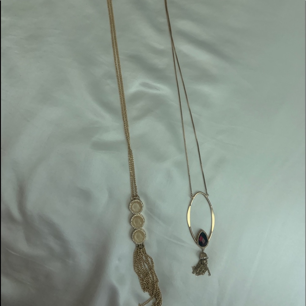 Two Lily Rain long necklaces